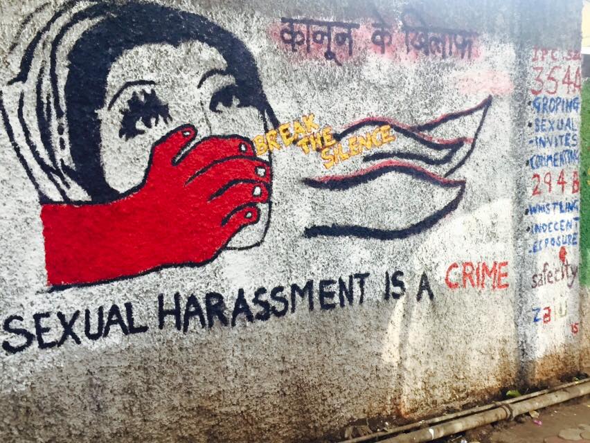 Talkingwalls Using Art To End Gender Based Violence At Sophia College Safecity