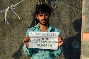 Chirag's safe city has an accessible 24x7 Helpline Number.